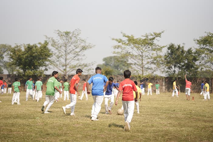 Teacher providing personalized feedback