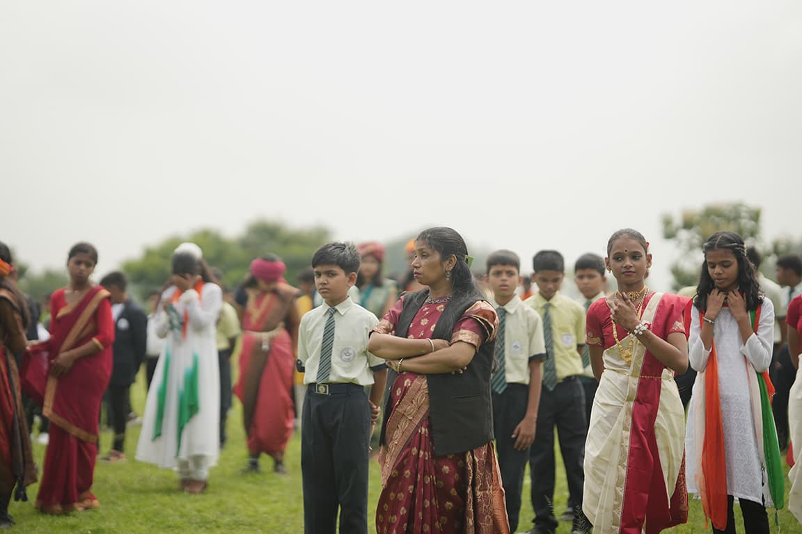 Energetic performance on the school stage
