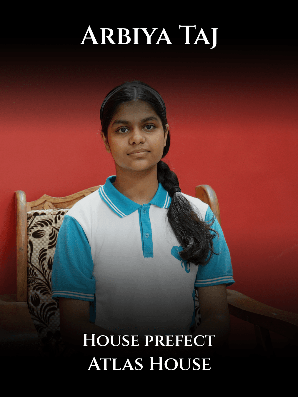 Arbiya Taj, House Prefect of Atlas