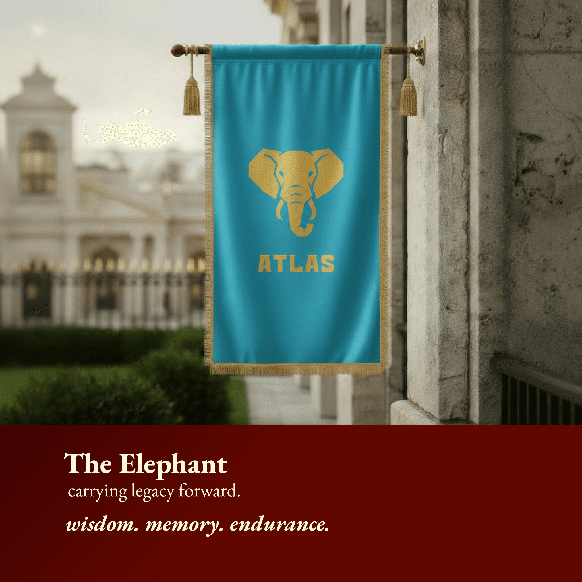 Atlas house crest