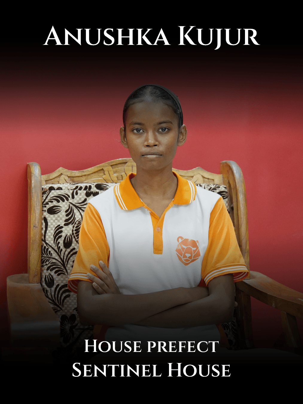Anushka Kujur, House Prefect of Sentinel