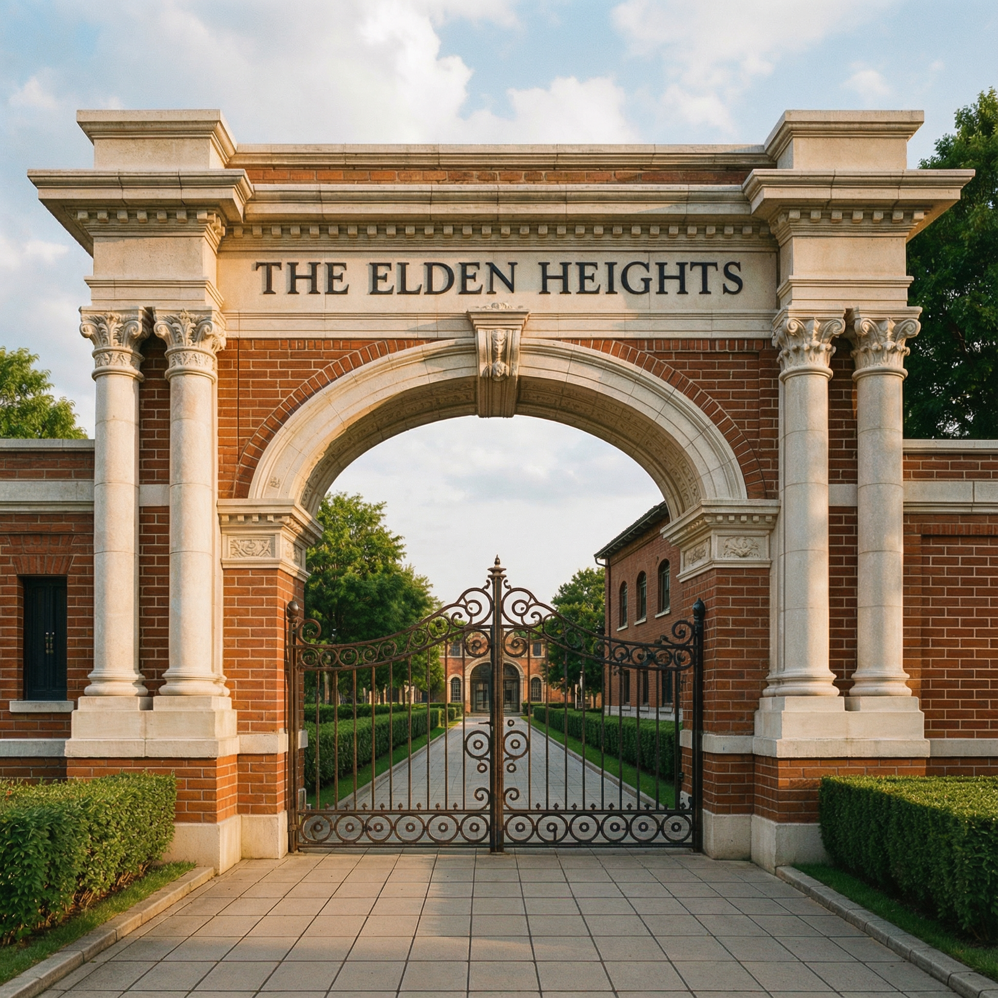 Elden Heights School campus in Hazaribagh Jharkhand